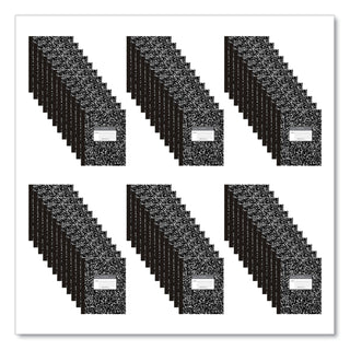 flexible-cover-composition-notebook-wide-legal-rule-black-marble-cover-60-10-x-8-sheet-72-ct-ships-in-4-6-bus-days_roa77505cs - 1