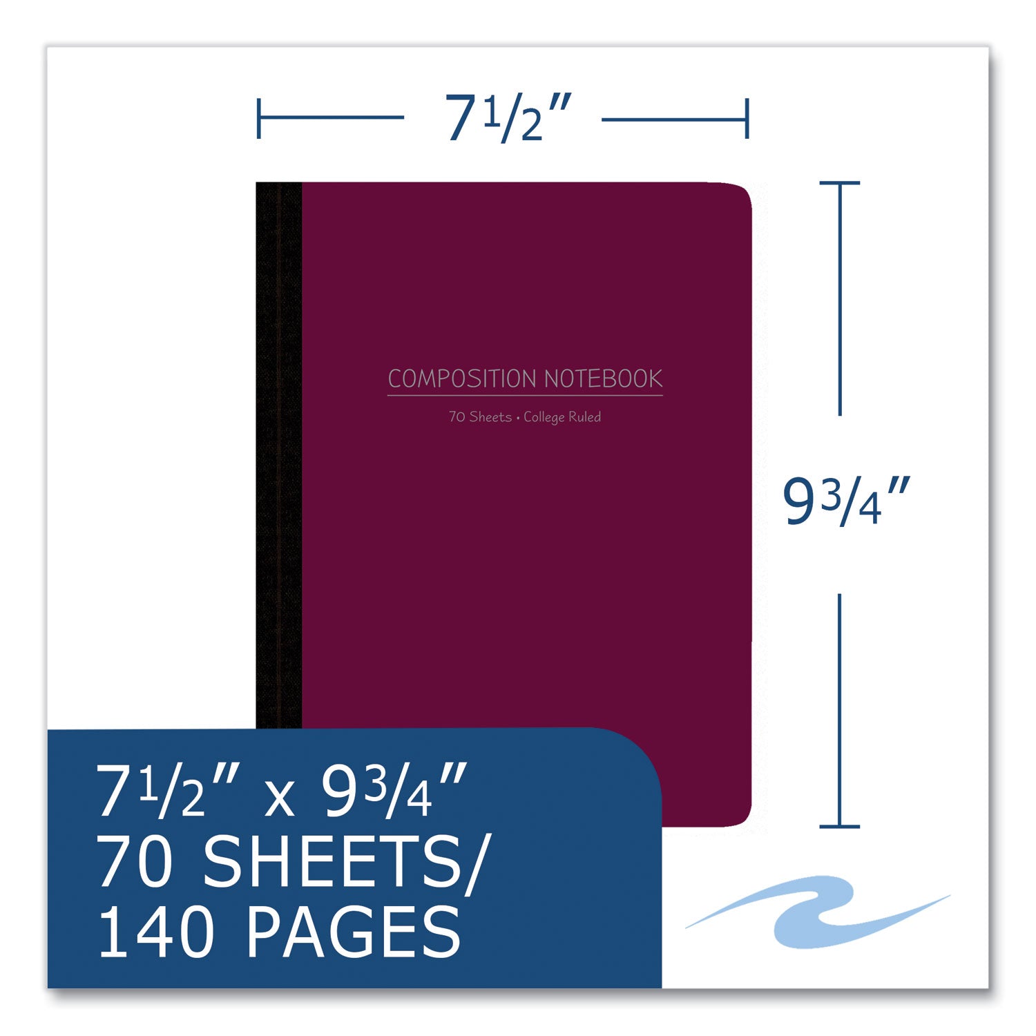 poly-flex-composition-notebook-med-college-rule-asst-cover-70-975-x-75-sheet-24-ct-ships-in-4-6-business-days_roa77293cs - 3