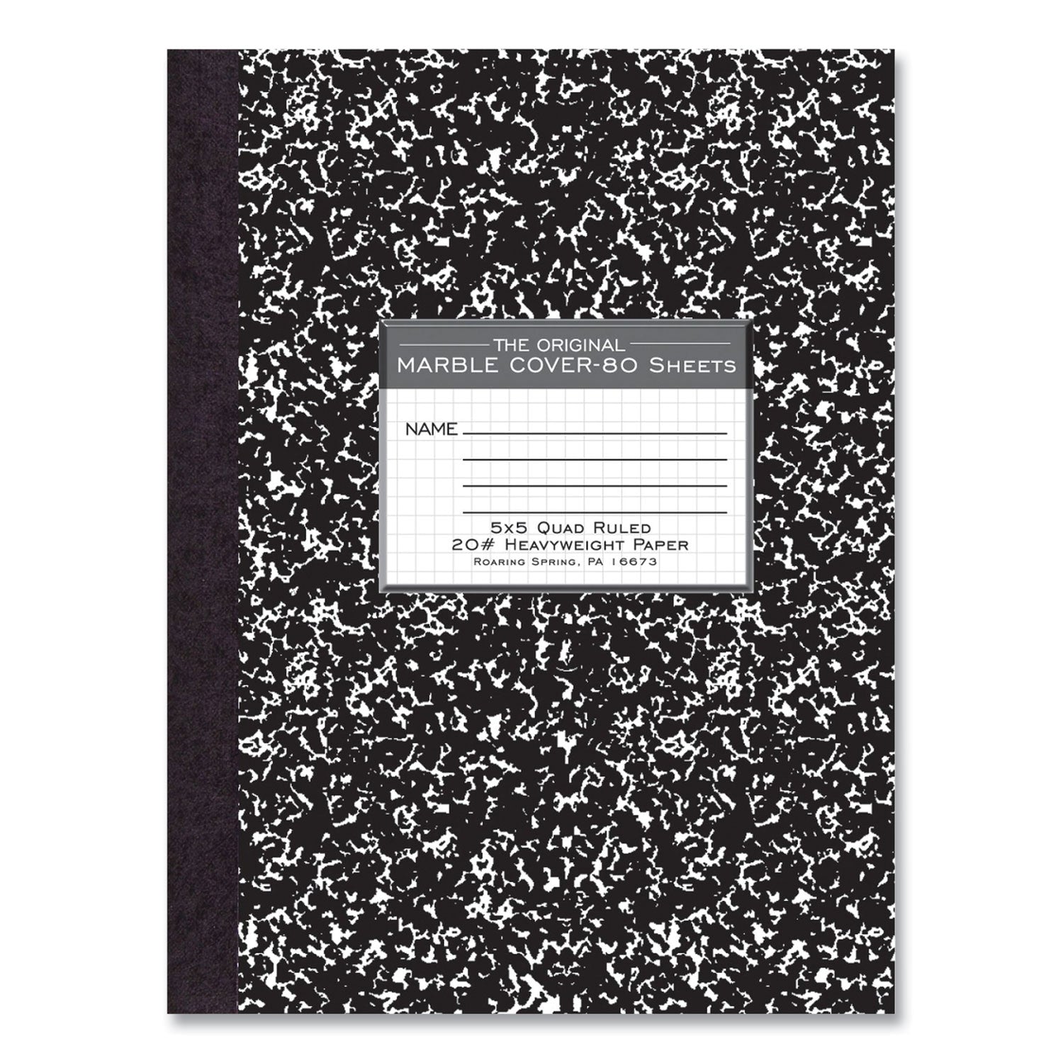 hardcover-composition-book-quadrille-5-sq-in-rule-black-marble-cover-80-1025-x-788-sheet-24-ct-ships-in-4-6-bus-days_roa77475cs - 2