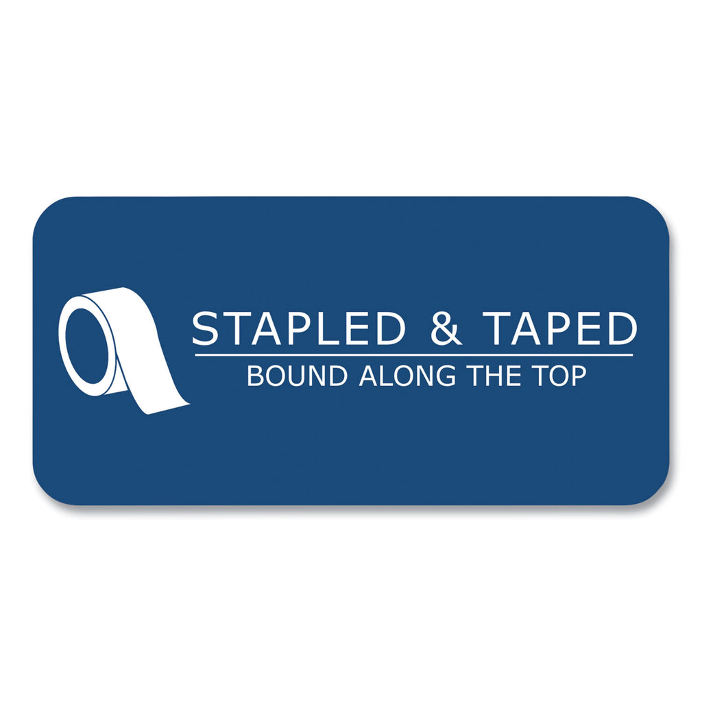 Legal Pad, 50 White 8.5 x 11 Sheets, 72/Carton, Ships in 4-6 Business Days