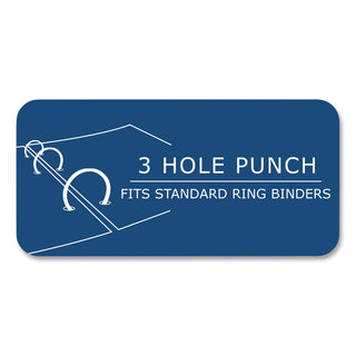 Loose Leaf Paper, 8 x 10.5, 3-Hole Punched, Wide Rule, White, 100 Sheets/Pack, 48 Packs/Carton, Ships in 4-6 Business Days