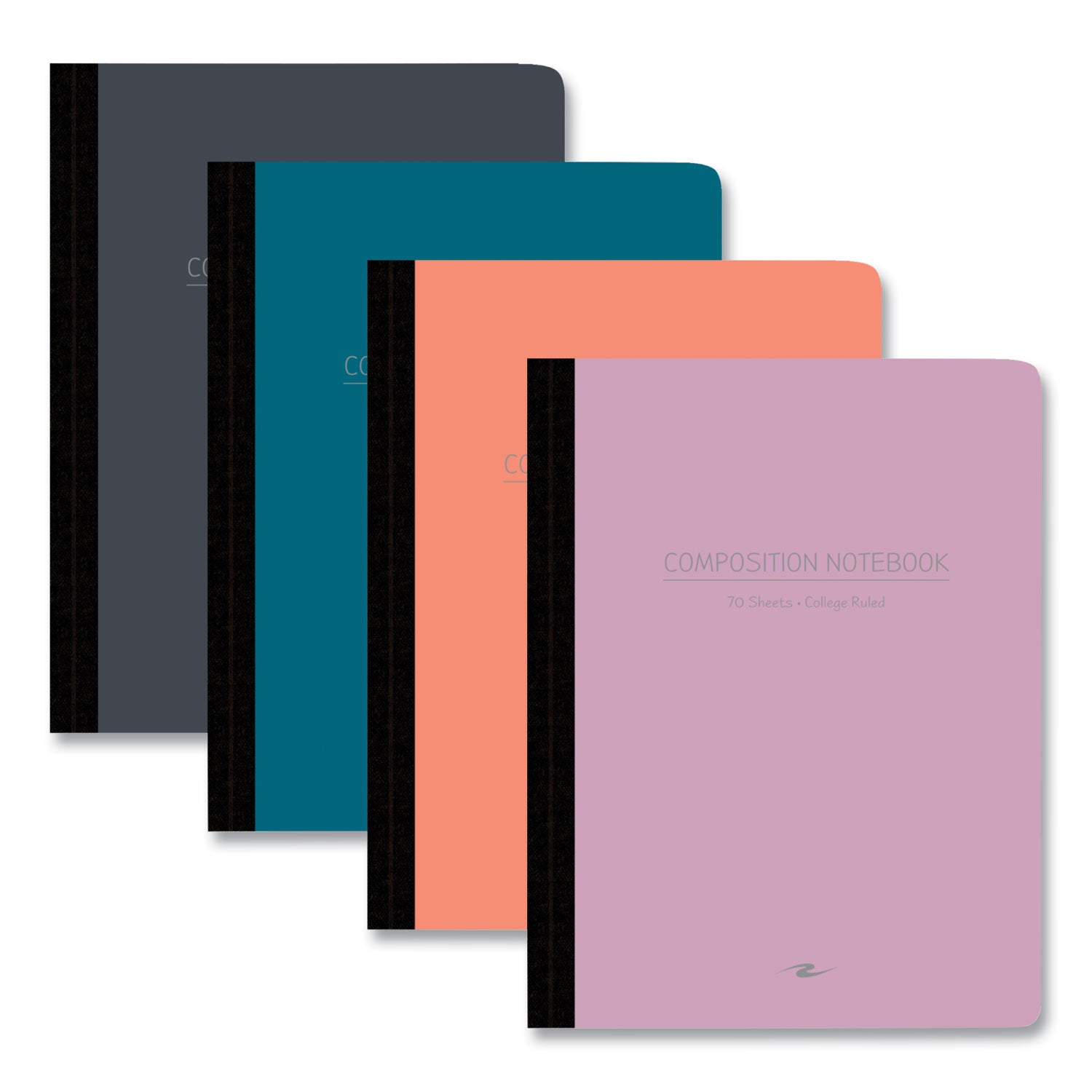 poly-flex-composition-notebook-med-college-rule-asst-cover-70-975-x-75-sheet-24-ct-ships-in-4-6-business-days_roa77294cs - 2
