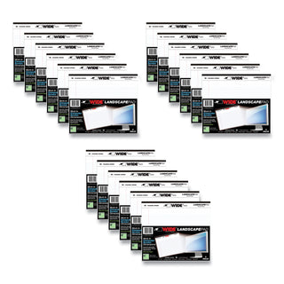 wide-landscape-format-writing-pad-medium-college-rule-40-white-11-x-95-sheets-18-carton-ships-in-4-6-business-days_roa74510cs - 1