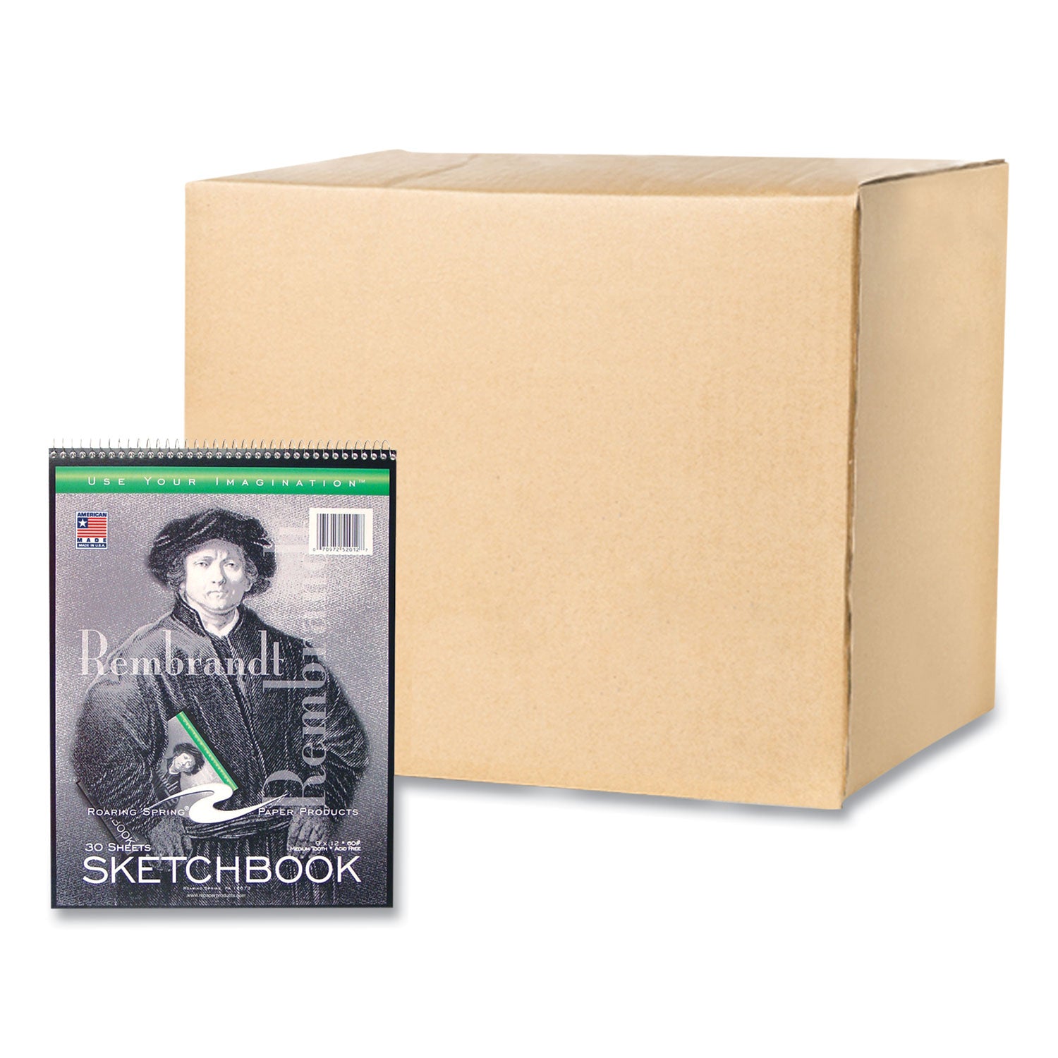 sketch-pad-unruled-rembrandt-photography-cover-30-9-x-12-sheets12-carton-ships-in-4-6-business-days_roa52112cs - 1