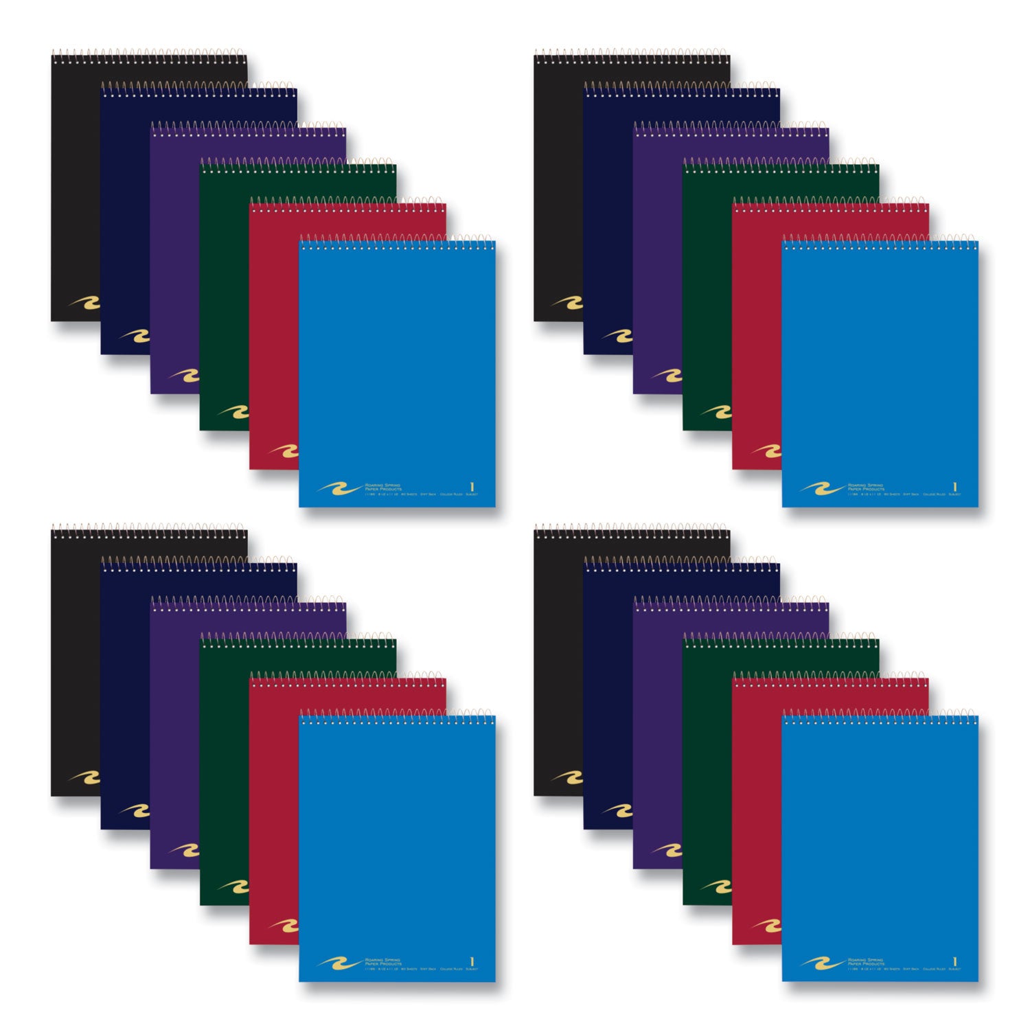flipper-subject-wirebound-notebook-1-subject-asst-cover-colors-80-85-x-115-sheets-24-ct-ships-in-4-6-business-days_roa11186cs - 1