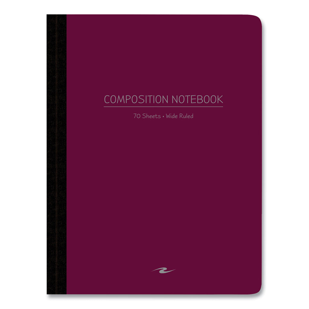 Poly Flex Composition Notebook, Wide/Legal Rule, Random Asst Cover, (70) 9.75 x 7.5 Sheet, 24/CT, Ships in 4-6 Business Days