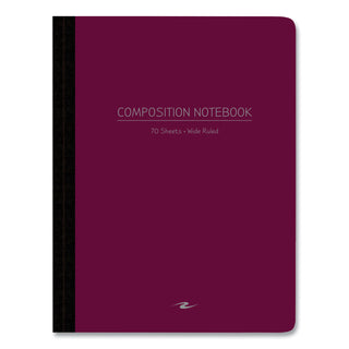 Poly Flex Composition Notebook, Wide/Legal Rule, Random Asst Cover, (70) 9.75 x 7.5 Sheet, 24/CT, Ships in 4-6 Business Days