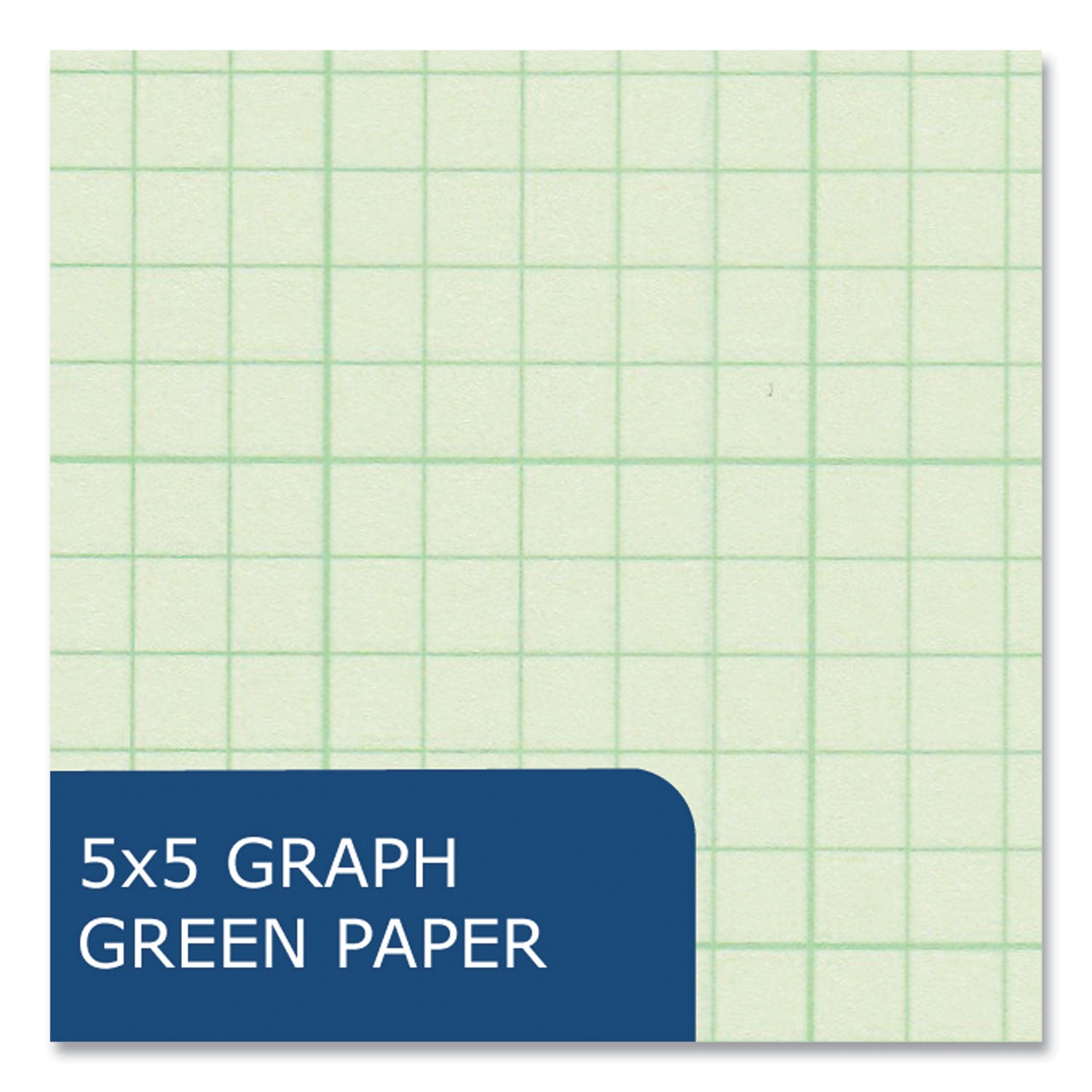 Engineer Filler Paper, 3-Hole, Frame Format/Quad Rule (5 sq/in, 1 sq/in) 500 Sheets/PK, 5/Carton, Ships in 4-6 Business Days