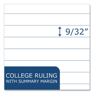 Subject Wirebound Notebook, 1-Subject, Medium/College Rule, Asst Cover, (80) 11 x 9 Sheets, 24/Carton, Ships in 4-6 Bus Days