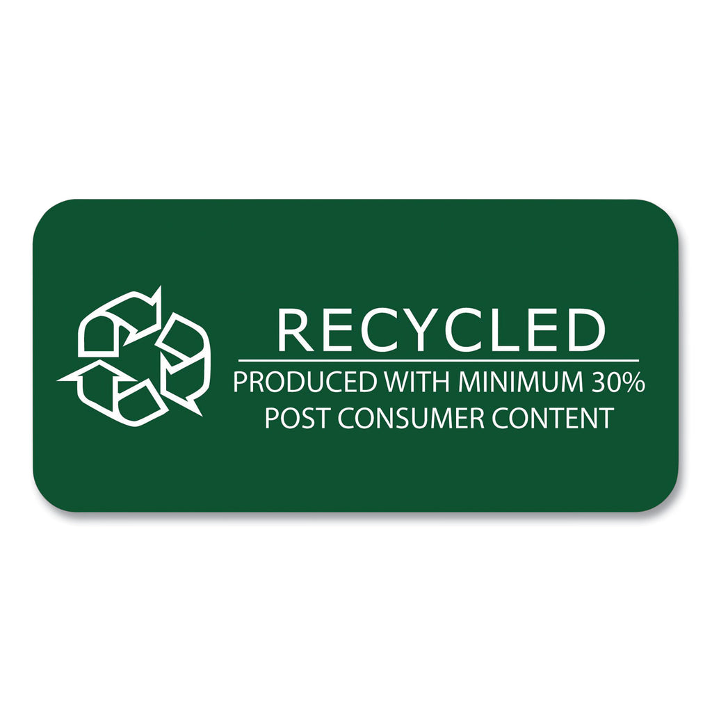 Environotes Recycled Index Cards, Narrow Rule, 3 x 5 White, 100 Cards, 36/Carton, Ships in 4-6 Business Days