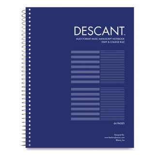 music-notebook-medium-college-rule-transcription-format-blue-cover-32-85-x-11-sheets-24-ct-ships-in-4-6-bus-days_roa11032cs - 3