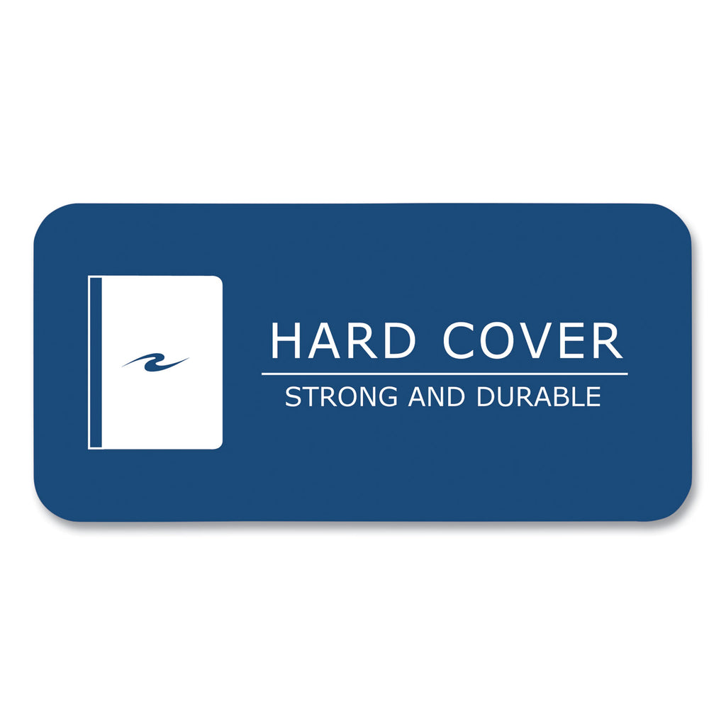 Hardcover Marble Composition Book, Med/College Rule, Black Marble Cover, (80) 9.75 x 7.5 Sheet, 48/CT, Ships in 4-6 Bus Days