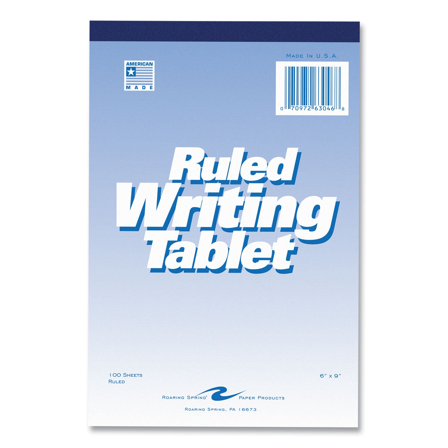 writing-tablet-wide-legal-rule-100-white-6-x-9-sheets-48-carton-ships-in-4-6-business-days_roa63046cs - 2