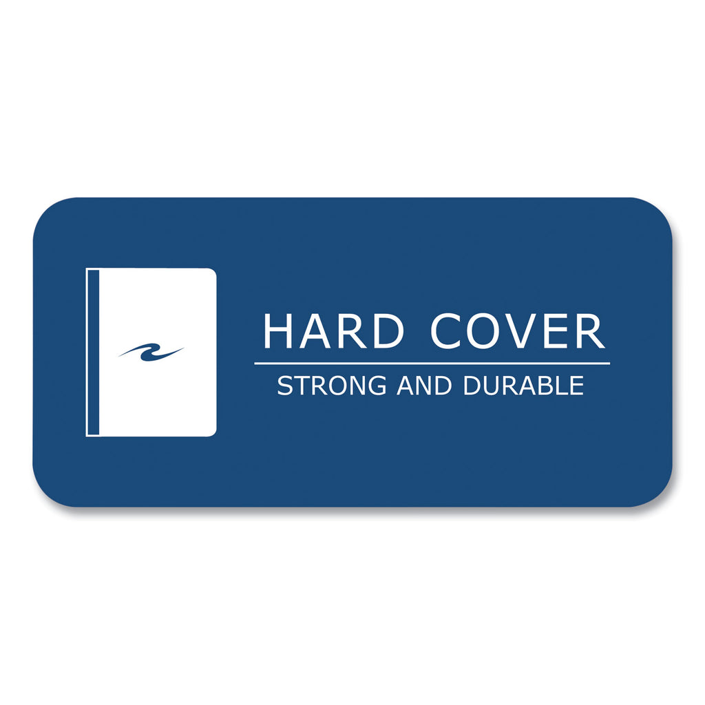 Hardcover Marble Composition Book, Unruled, Blue Marble Cover, (100) 9.75 x 7.5 Sheets, 24/Carton, Ships in 4-6 Business Days