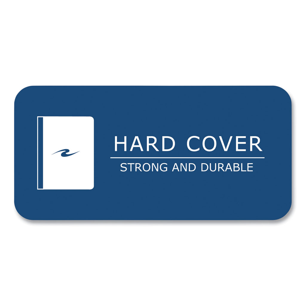 Hardcover Composition Book, Quadrille 5 sq/in Rule, Black Marble Cover, (80) 9.75 x 7.5 Sheet, 48/CT, Ships in 4-6 Bus Days