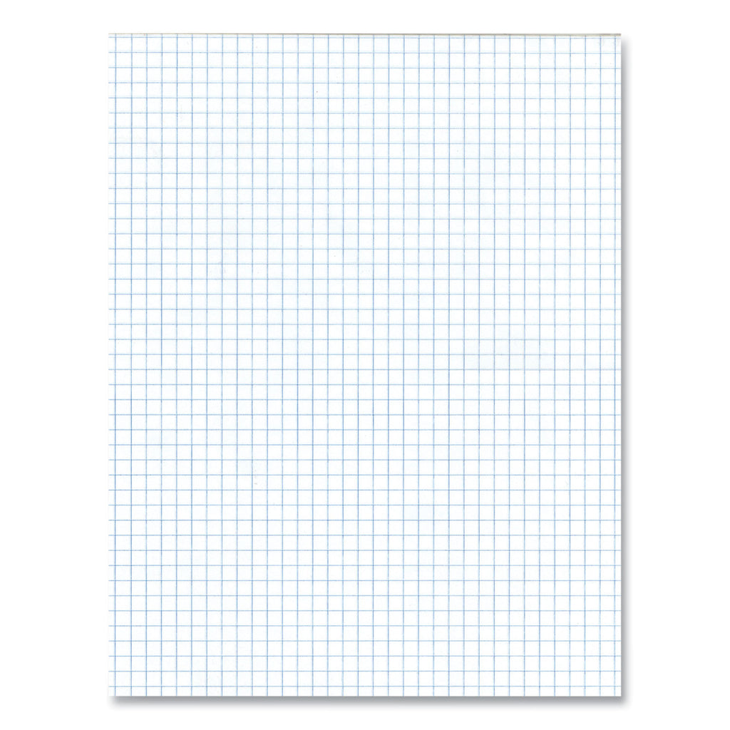 gummed-pad-4-sq-in-quadrille-rule-50-white-85-x-11-sheets-72-carton-ships-in-4-6-business-days_roa95160cs - 4