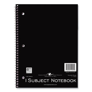 Wirebound Notebook, 1-Subject, Med/College Rule, Randomly Asst Cover, (100) 11x8.5 Sheets, 24/CT, Ships in 4-6 Bus Days