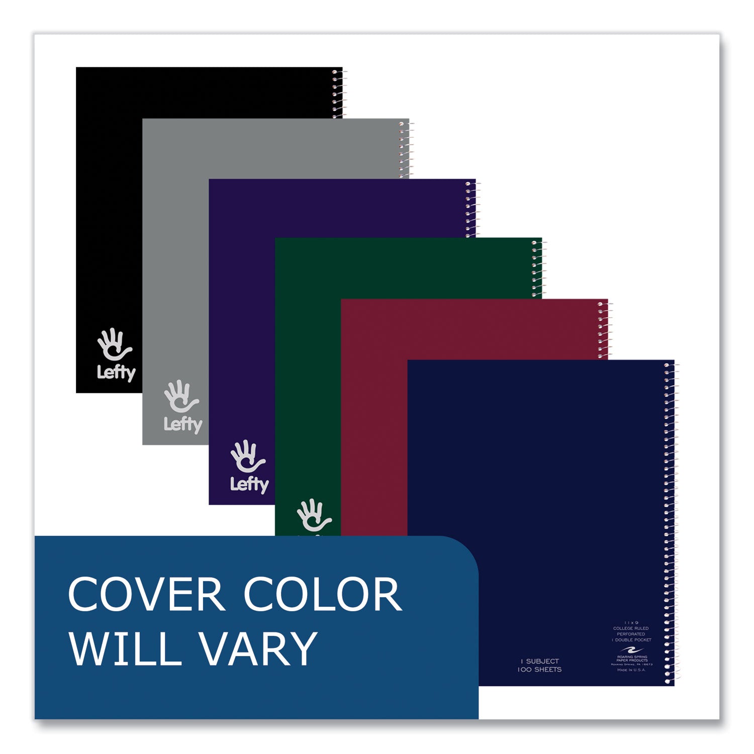 lefty-notebook-1-subject-college-rule-randomly-asst-cover-color-100-11-x-9-sheets-24-ct-ships-in-4-6-business-days_roa13503cs - 6