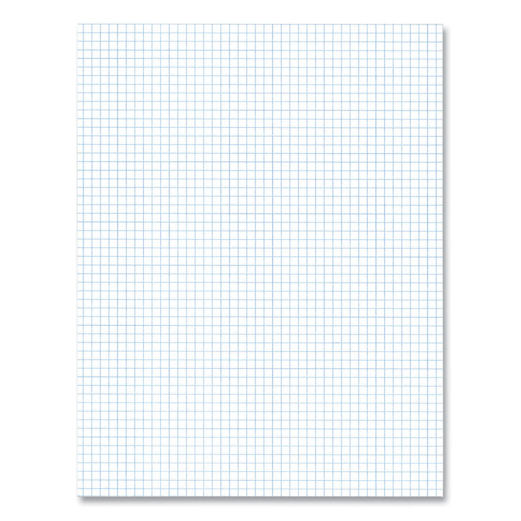 Gummed Pad, 5 sq/in Quadrille Rule, 50 White 8.5 x 11 Sheets, 72/Carton, Ships in 4-6 Business Days