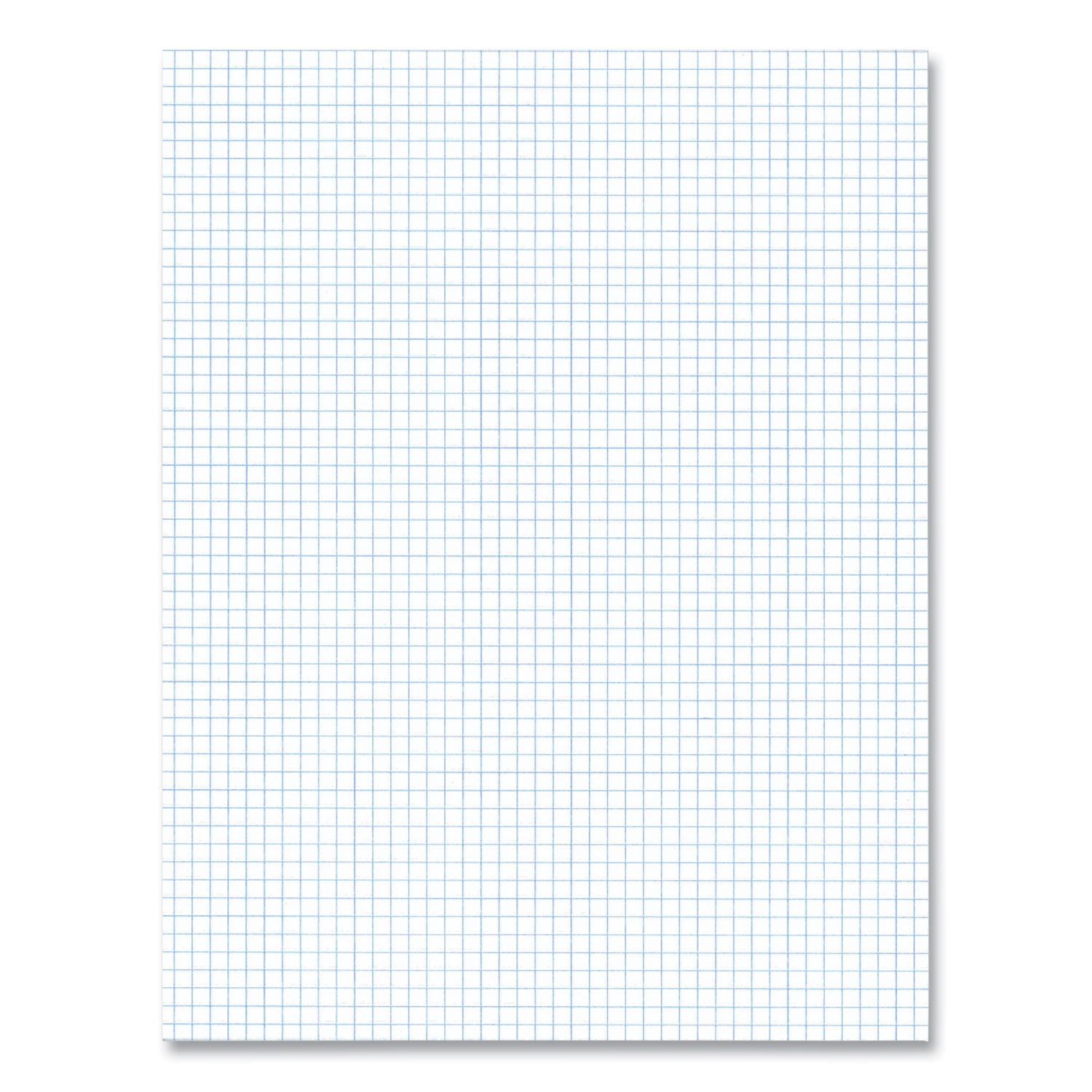 Gummed Pad, 5 sq/in Quadrille Rule, 50 White 8.5 x 11 Sheets, 72/Carton, Ships in 4-6 Business Days