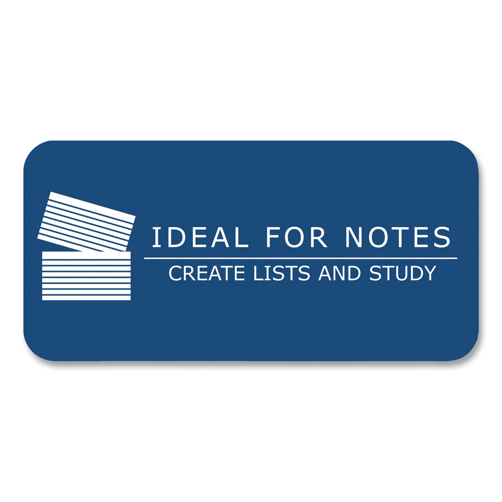 Environotes Recycled Index Cards, Narrow Ruled, 4 x 6, White, 100 Cards, 36/Carton, Ships in 4-6 Business Days