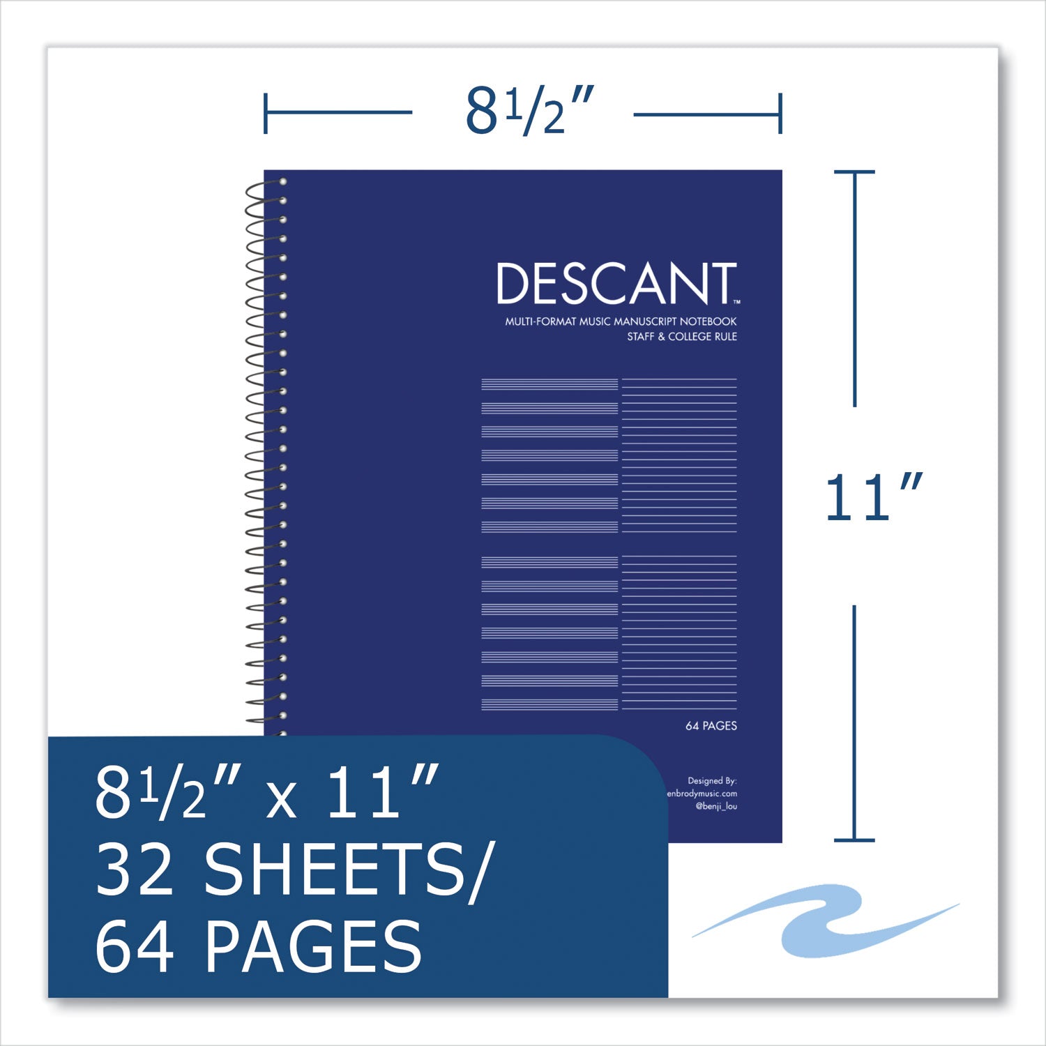 music-notebook-medium-college-rule-transcription-format-blue-cover-32-85-x-11-sheets-24-ct-ships-in-4-6-bus-days_roa11032cs - 7