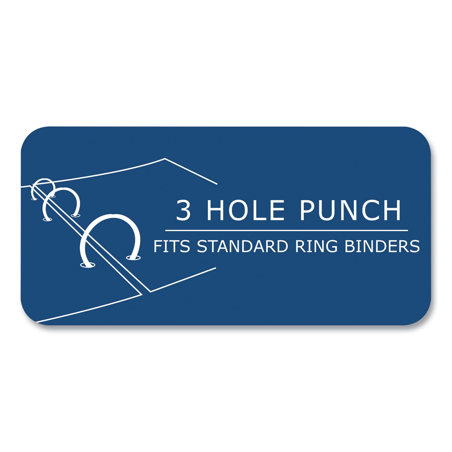 Loose Leaf Paper, 8.5 x 11, 3-Hole Punched, College Rule, White, 150 Sheets/Pack, 24 Packs/Carton, Ships in 4-6 Business Days