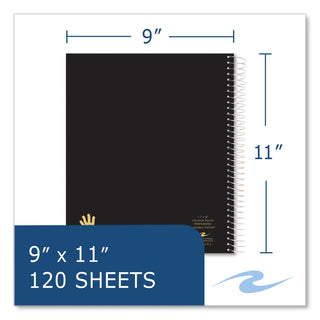 Lefty Notebook, 3-Subject, Medium/College Rule, Asst Cover Color, (120) 11 x 9 Sheet, 24/CT, Ships in 4-6 Business Days