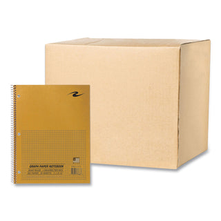 lab-and-science-wirebound-notebook-quadrille-rule-4-sq-in-brown-cover-50-85-x-11-sheets-24-ct-ships-in-4-6-bus-days_roa77688cs - 6