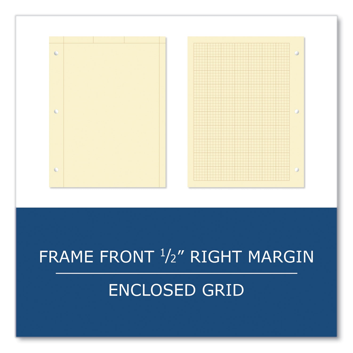 engineer-pad-quadrille-rule-5-sq-in-100-buff-85-x-11-sheets-24-carton-ships-in-4-6-business-days_roa95182cs - 6