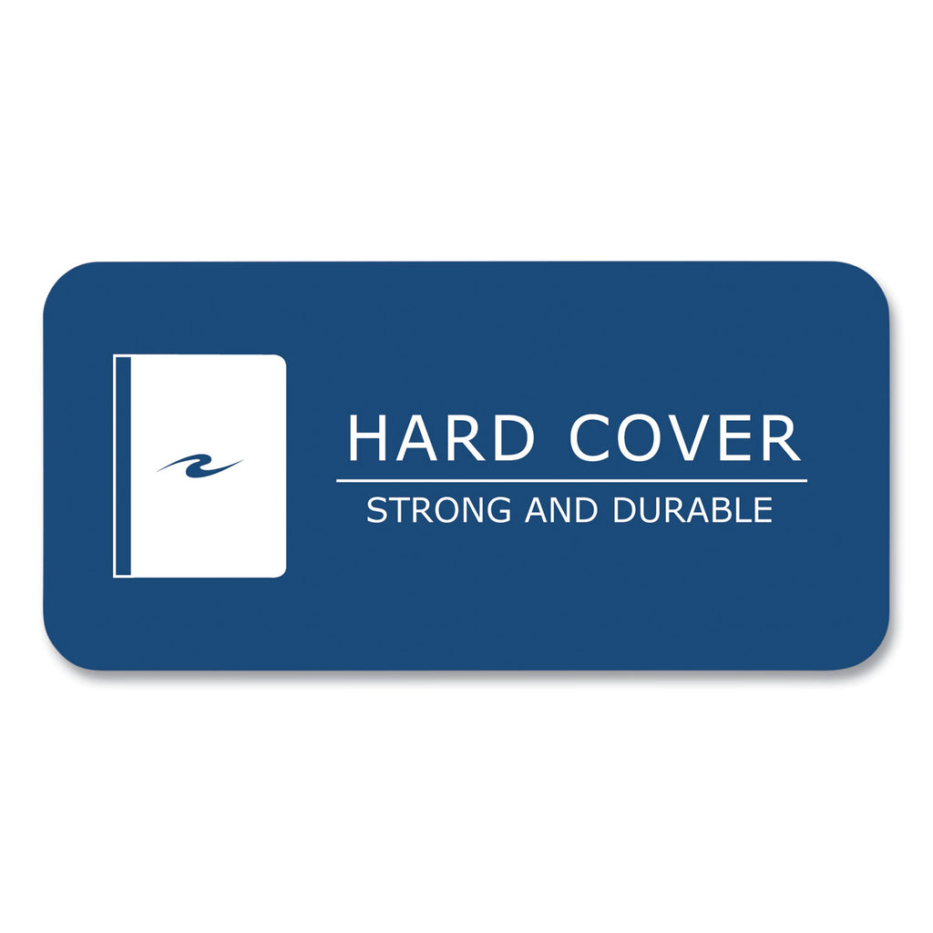 Hardcover Marble Composition Book, Wide/Legal Rule, Black Marble Cover, (50) 9.75 x 7.5 Sheet, 48/CT, Ships in 4-6 Bus Days