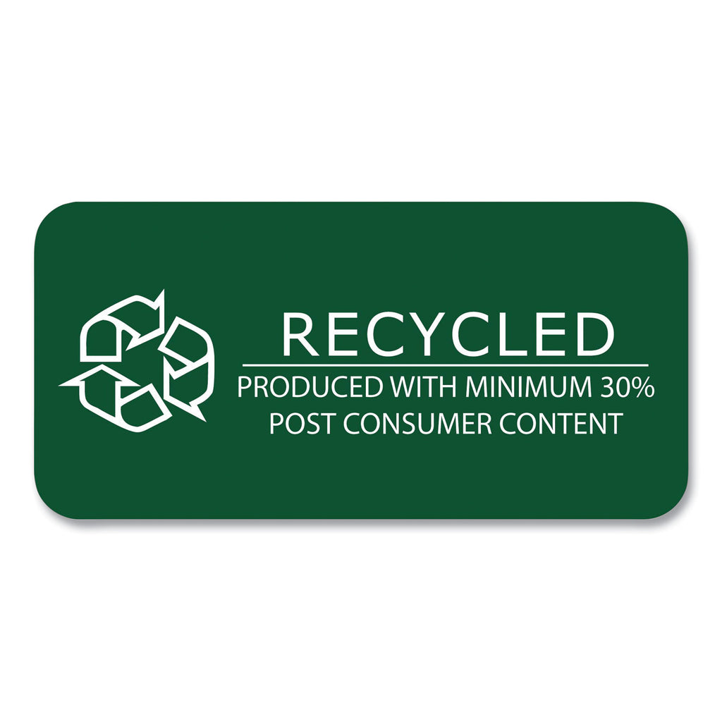 Environotes Wirebound Recycled Index Cards, Narrow Rule, 3 x 5, White, 50 Cards, 24/Carton, Ships in 4-6 Business Days