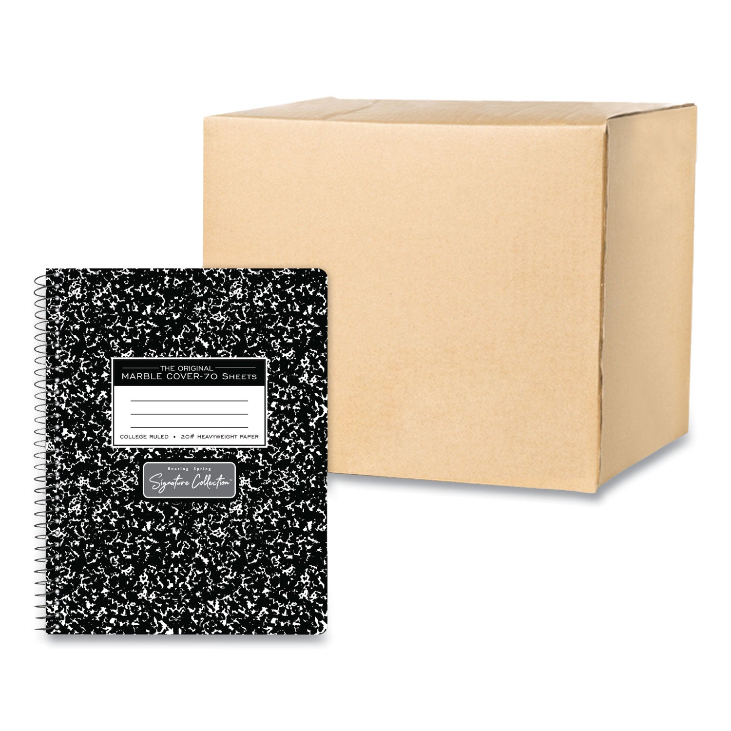 spring-signature-composition-book-med-college-rule-black-marble-cover-70-975-x-75-sheet-24-ct-ships-in-4-6-bus-days_roa10111cs - 1