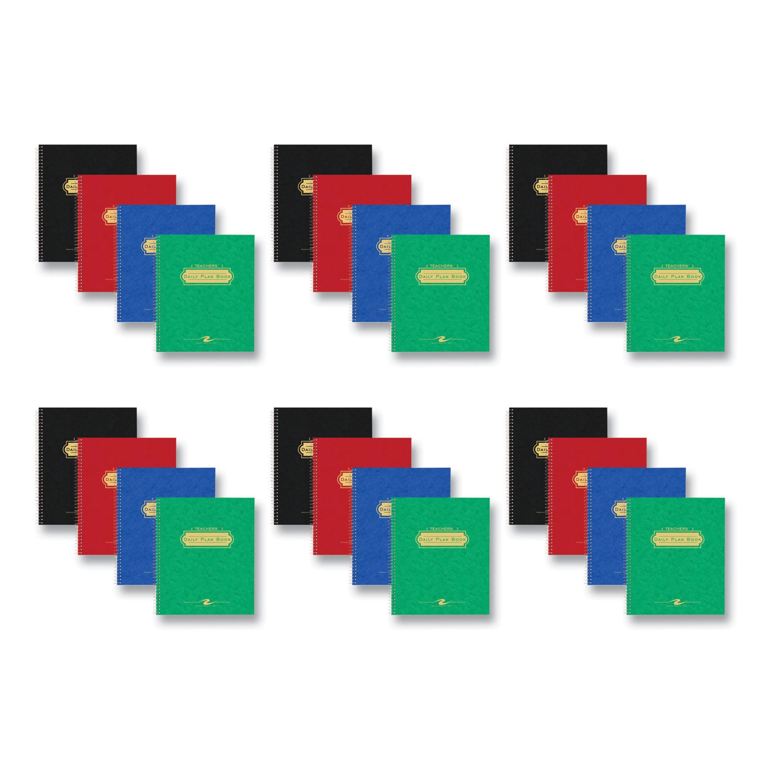 wirebound-teachers-plan-book-11-x-85-randomly-assorted-cover-colors-24-carton-ships-in-4-6-business-days_roa12144cs - 1
