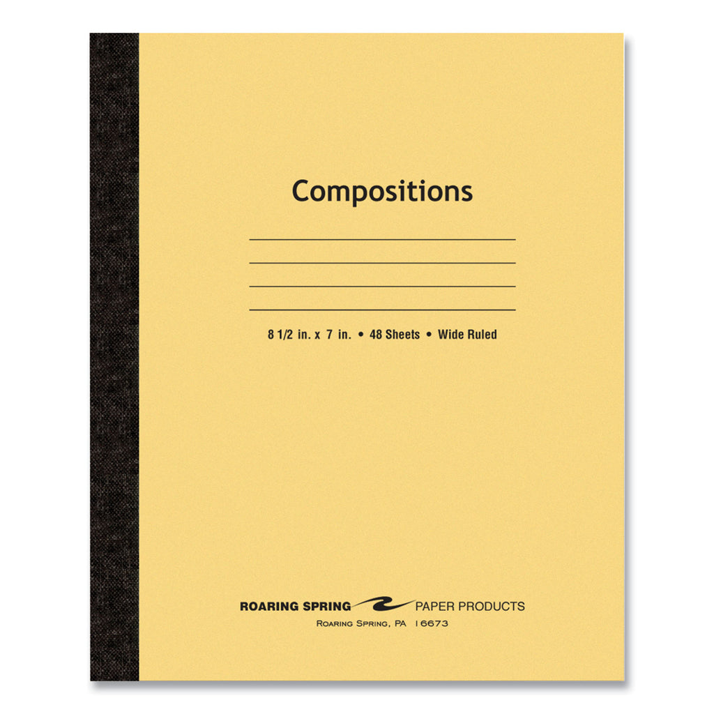 flexible-cover-composition-notebook-wide-legal-rule-manila-cover-48-85-x-7-sheets-72-ct-ships-in-4-6-business-days_roa77308cs - 1