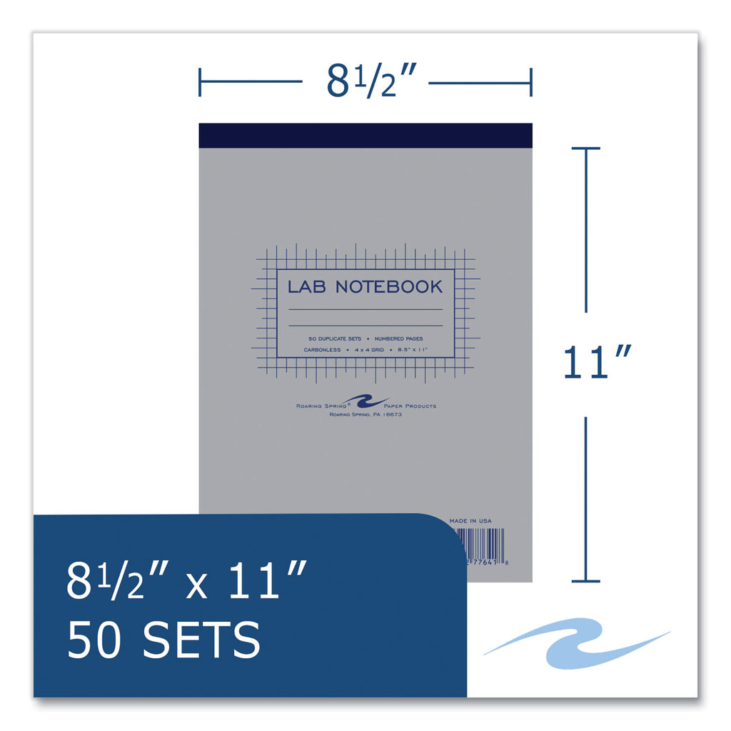 lab-and-science-carbonless-notebook-quad-rule-4-sq-in-gray-cover-100-85-x-11-sheets-24-ctships-in-4-6-business-days_roa77641cs - 7