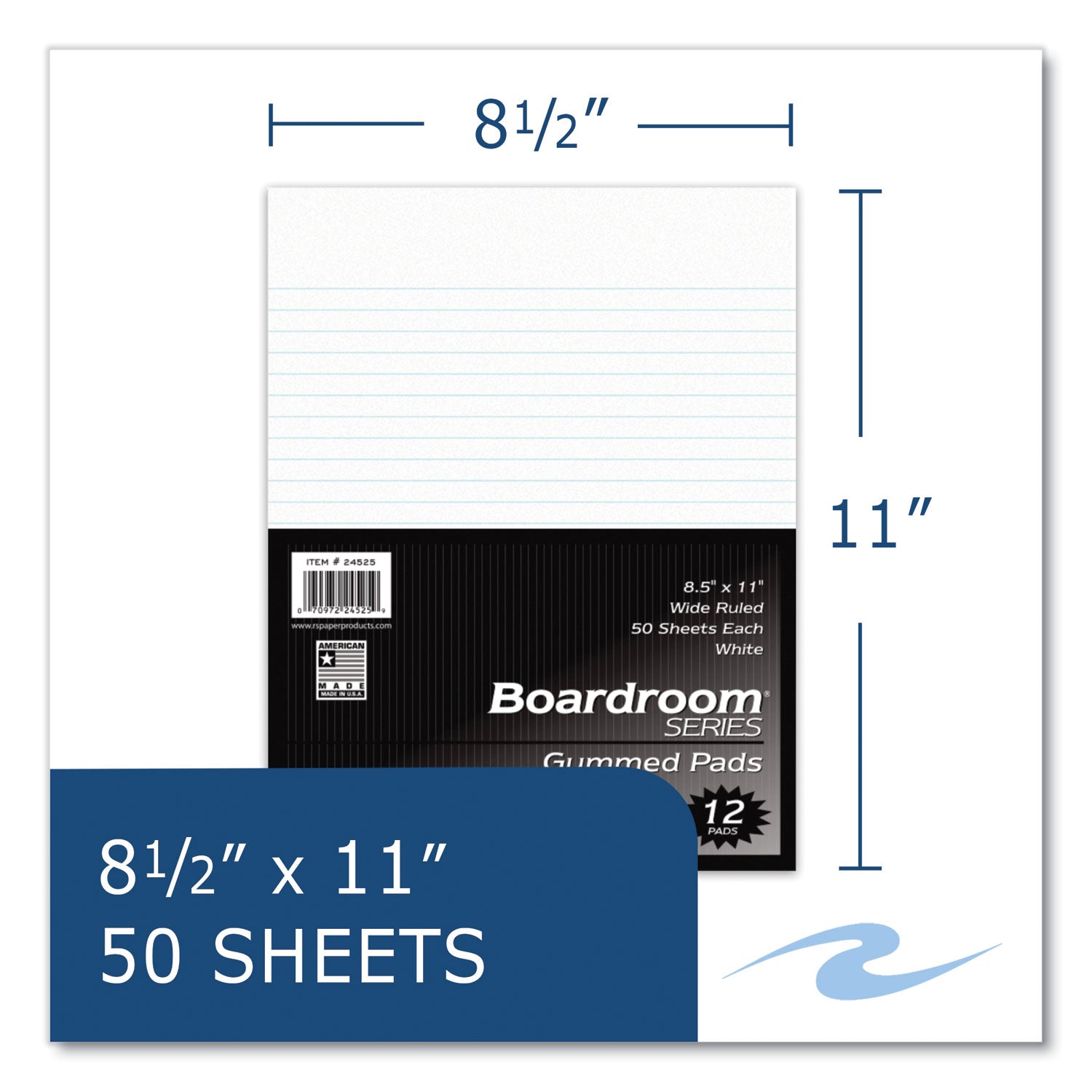 boardroom-gummed-pad-wide-rule-50-white-85-x-11-sheets-72-carton-ships-in-4-6-business-days_roa24525cs - 4