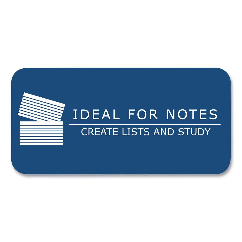 Environotes Recycled Index Cards, Narrow Rule, 3 x 5 White, 100 Cards, 36/Carton, Ships in 4-6 Business Days