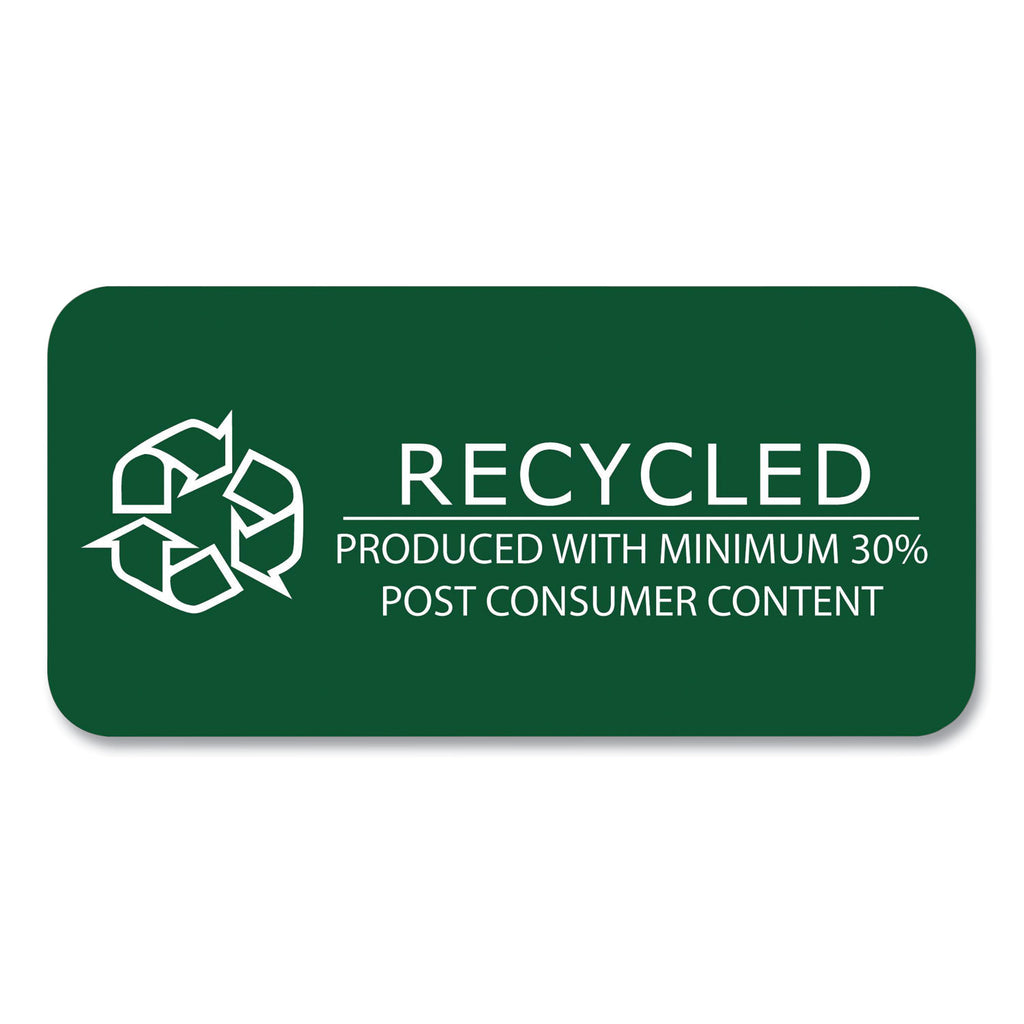 Environotes Recycled Index Cards, Narrow Ruled, 4 x 6, White, 100 Cards, 36/Carton, Ships in 4-6 Business Days