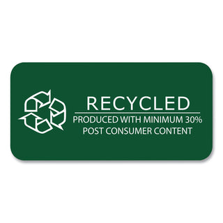 Environotes Recycled Index Cards, Narrow Ruled, 4 x 6, White, 100 Cards, 36/Carton, Ships in 4-6 Business Days