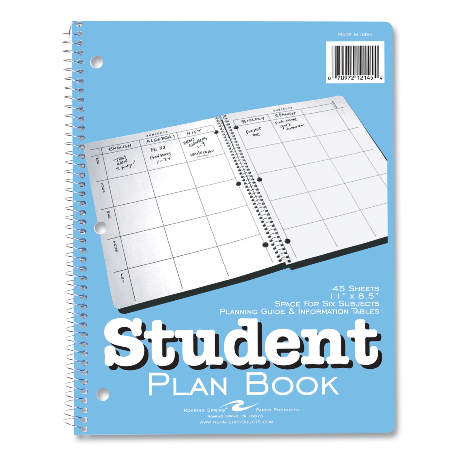 student-plan-book-undated-light-blue-cover-45-11-x-85-sheets-24-carton-ships-in-4-6-business-days_roa12145cs - 8