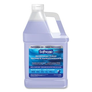 Liquid Hand Soap Refills, Refreshing Clean, 128 oz, 4/Carton