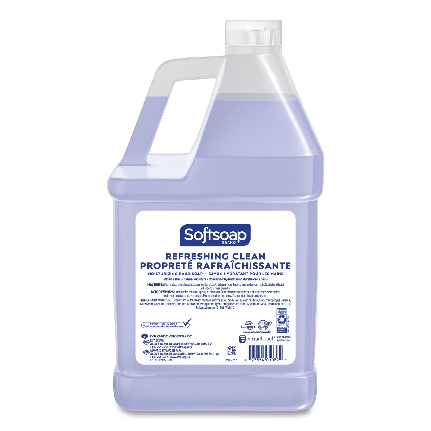 Liquid Hand Soap Refills, Refreshing Clean, 128 oz, 4/Carton