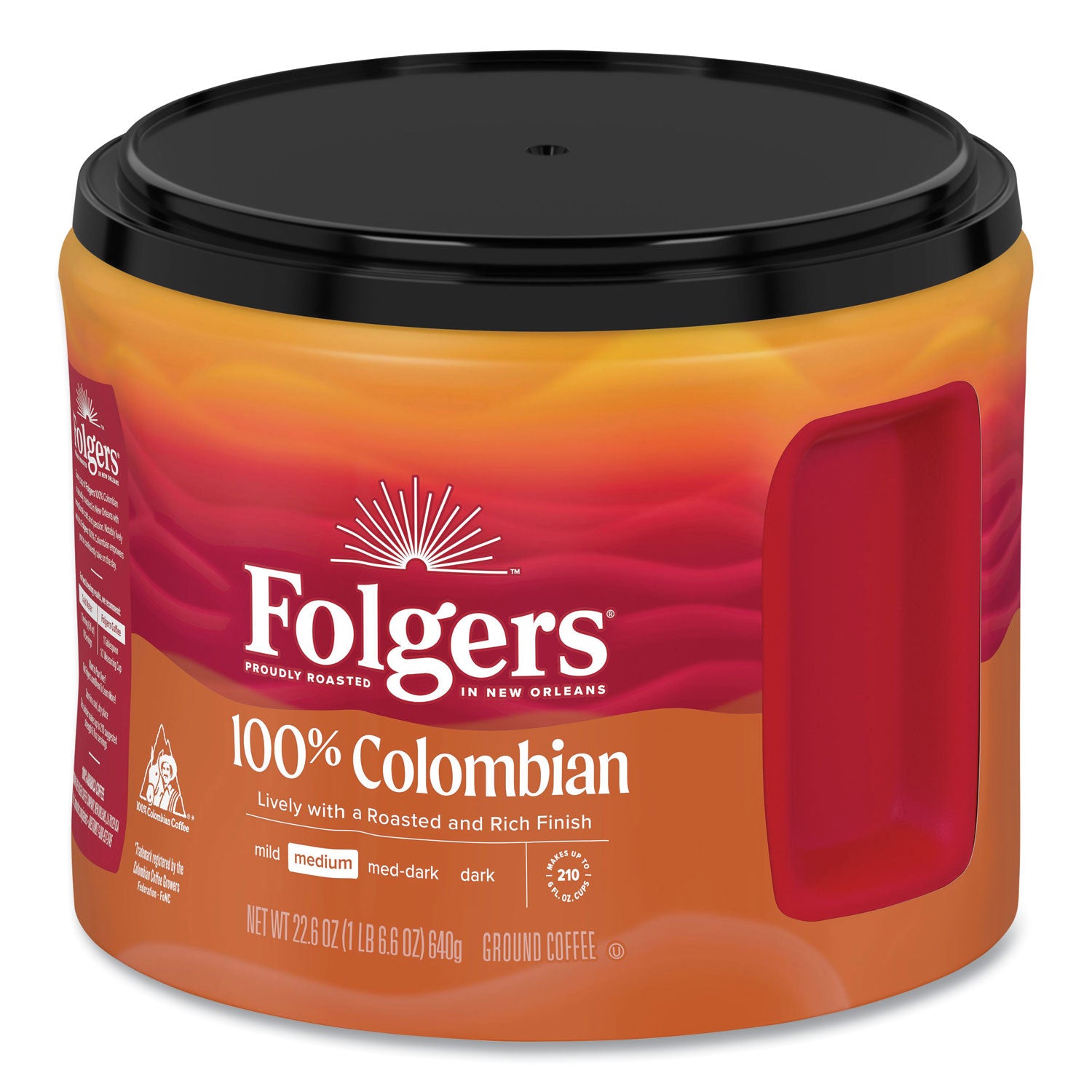 100%-columbian-coffee-226-oz-canister-6-carton_fol30445ct - 5