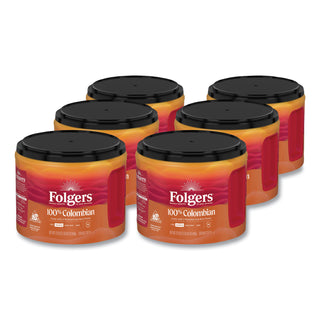 100%-columbian-coffee-226-oz-canister-6-carton_fol30445ct - 1