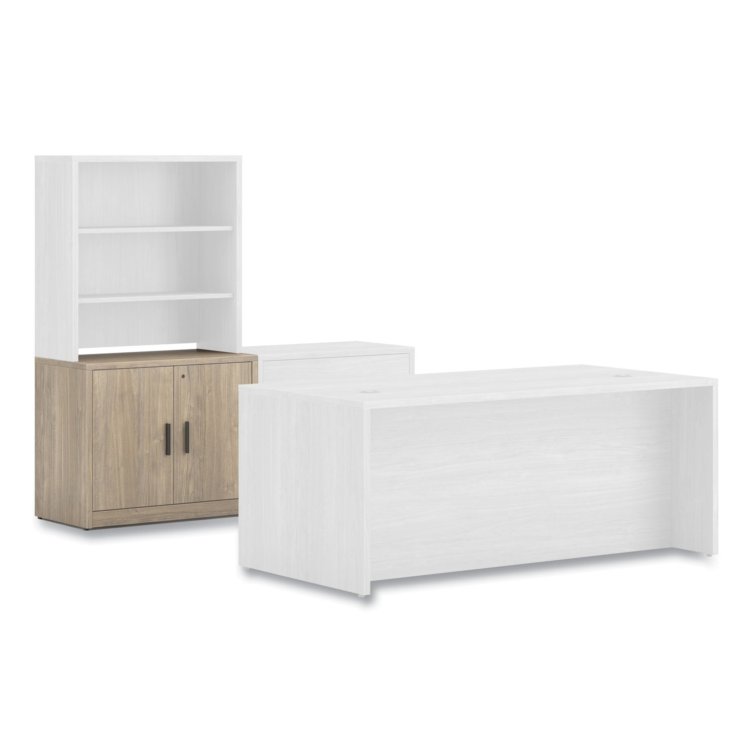 10500-series-storage-cabinet-with-doors-two-shelves-36-x-20-x-295-kingswood-walnut_hon105291lki1 - 2