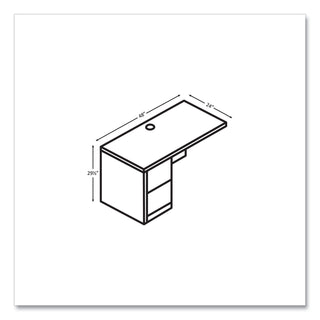 10500-series-return-with-full-height-pedestal-left-48-x-24-x-295-kingswood-walnut_hon105906llki1 - 4