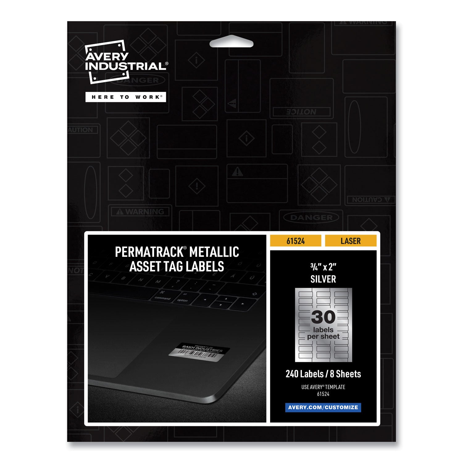 permatrack-metallic-asset-tag-labels-laser-printers-075-x-2-metallic-silver-30-sheet-8-sheets-pack_ave61524 - 1