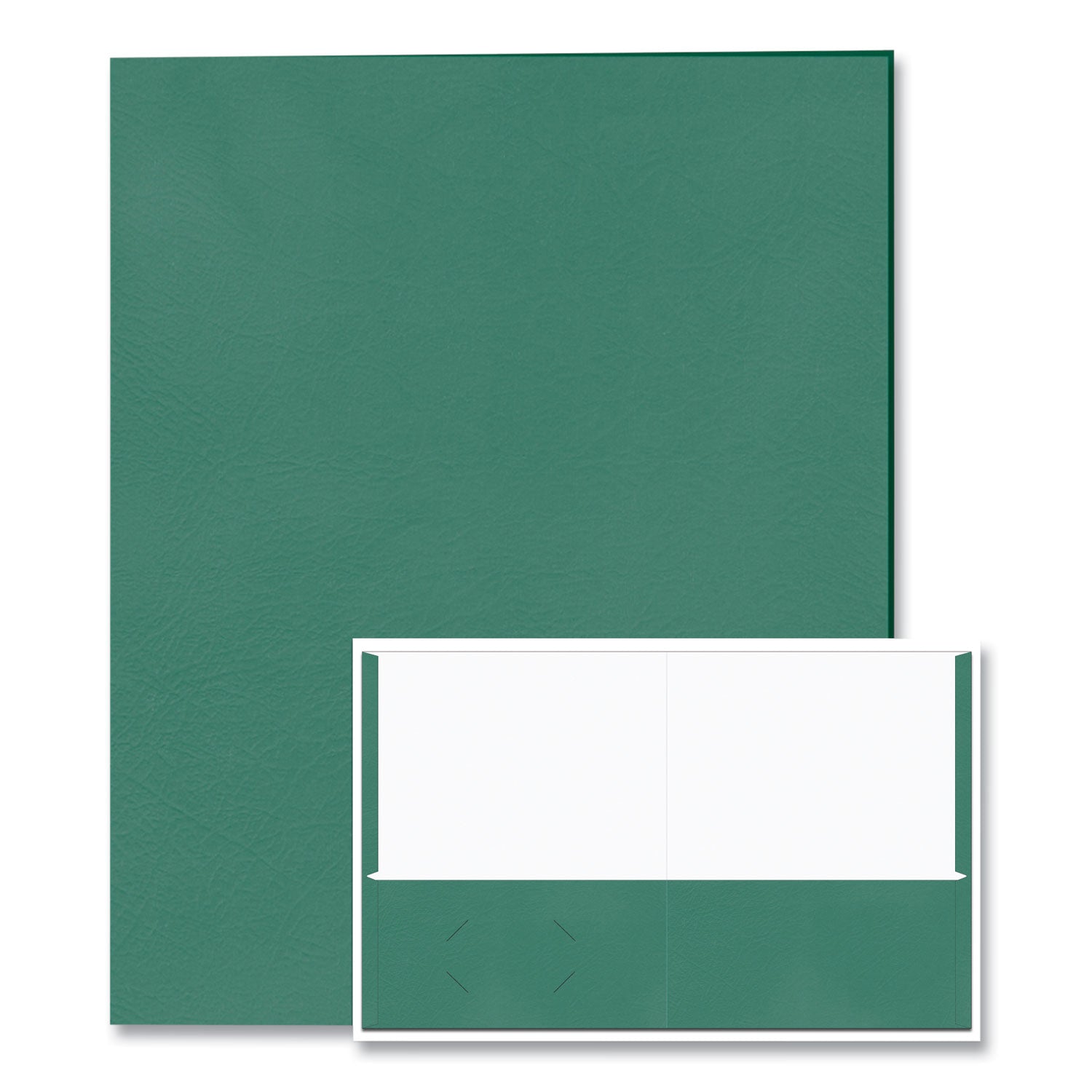 pocket-folder-05-capacity-11-x-85-green-25-box-10-boxes-carton-ships-in-4-6-business-days_roa50122cs - 2