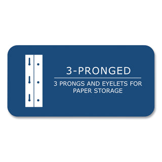 Pocket Folder with 3 Fasteners, 0.5" Capacity, 11 x 8.5, Red, 25/Box, 10 Boxes/Carton, Ships in 4-6 Business Days